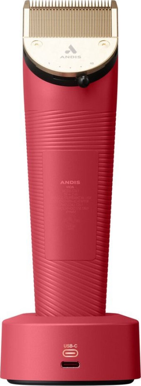 Κουρευτική μηχανή Andis Hair clipper live. CTA-1 Vida Clipper, Ροζ, AN-79130