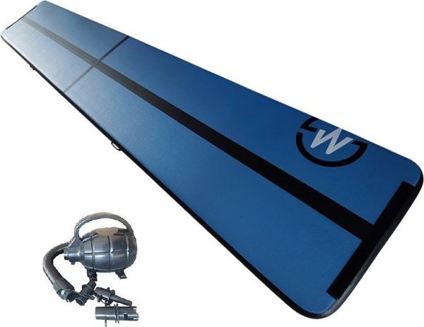 Master Φουσκωτό Γυμναστικό Στρώμα MAS-B874, 600x100x10 cm, Μπλε