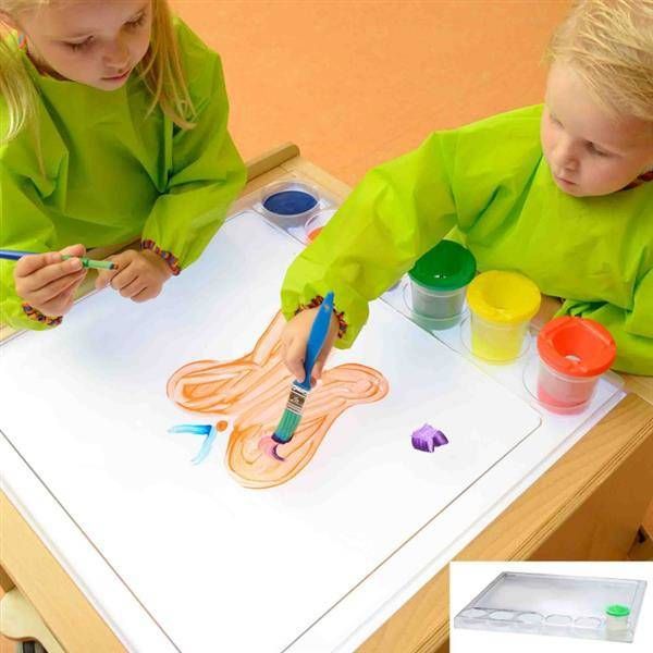 Masterkidz MASTERKIDZ Τετράγωνος δίσκος ζωγραφικής 8614874 6955920012401