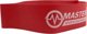 Master Fitness Rubber Mini Band, Λάστιχο Γυμναστικής με Μικρή Αντίσταση, Κόκκινο, 600x50.8x0.5mm