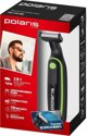 Κουρευτική μηχανή Polaris Kirpimo mašinėlė Polaris PHC 0303RB juodas-lime