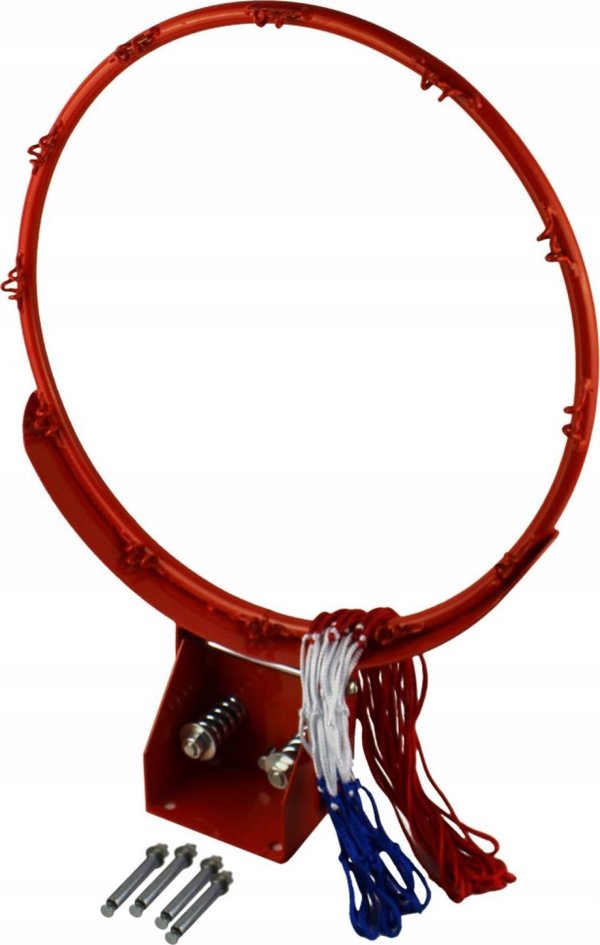 Στεφάνι Μπάσκετ MASTER Ανακλινόμενο 45 cm με Δίχτυ, Αντοχή έως 150 kg, από Ατσάλι 16 mm