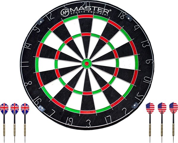 Master Tarcza do Darta  Grande Brazil 45 cm (sizalowa)