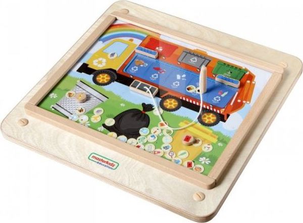 Masterkidz Εκπαιδευτικός Πίνακας Διαλογής Απορριμμάτων
