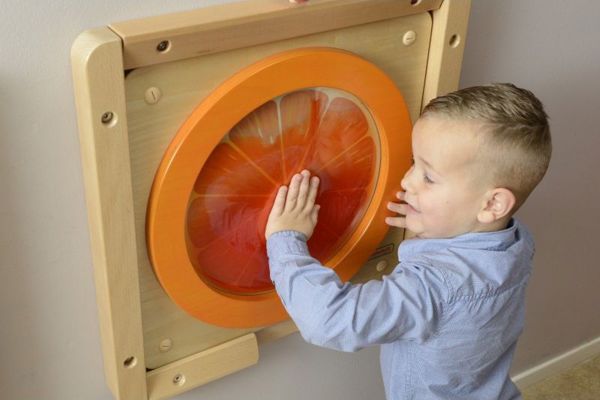 Masterkidz Εκπαιδευτικός Αισθητηριακός Πίνακας Πορτοκαλί 7966410 6955920015761