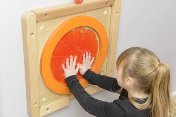 Masterkidz Εκπαιδευτικός Αισθητηριακός Πίνακας Πορτοκαλί 7966410 6955920015761