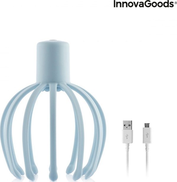 InnovaGoods Helax Ασύρματο Μασάζ Κεφαλής, Ηλεκτρική Συσκευή Μασάζ για Χαλάρωση