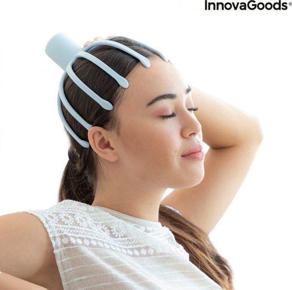 InnovaGoods Helax Ασύρματο Μασάζ Κεφαλής, Ηλεκτρική Συσκευή Μασάζ για Χαλάρωση