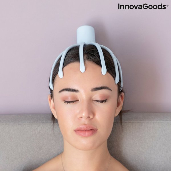 InnovaGoods Helax Ασύρματο Μασάζ Κεφαλής, Ηλεκτρική Συσκευή Μασάζ για Χαλάρωση