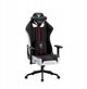 Materialowy Fotel Diablo X-Player 2.0 Small: Bialo-czarny