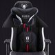 Materialowy Fotel Diablo X-Player 2.0 Small: Bialo-czarny