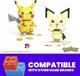 Mega Bloks Pokemon Τρίο Construx (GYH06) - Σετ Δημιουργικών Παιχνιδιών