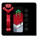 Ύφασμα Καρέκλα Diablo™X-Player 2.0 Small: Καστανέρυθρο-Ανθρακί