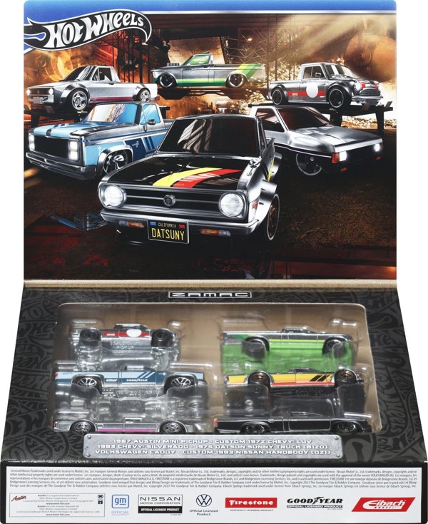 Mattel HW ZAMAC σετ 6 αυτοκινήτων HRX57 /6