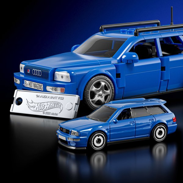 MATTEL BRICK SHOP HOT WHEELS konstruktorius – Speed Audi