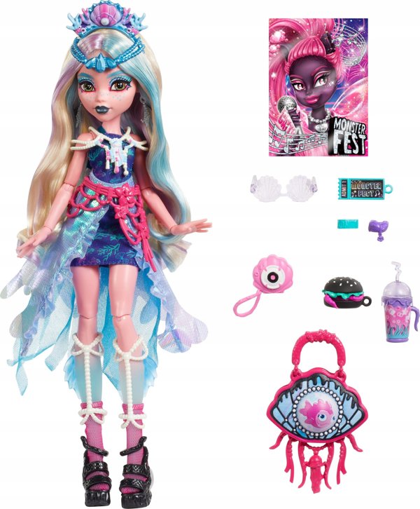 Mattel Mattel Monster High Monsterfest Lagoona Blue, doll