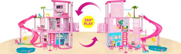 Mattel Barbie Dreamhouse Σπίτι Ονείρων (HMX10)
