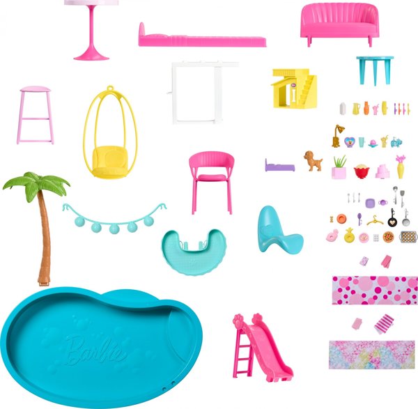 Mattel Barbie Dreamhouse Σπίτι Ονείρων (HMX10)