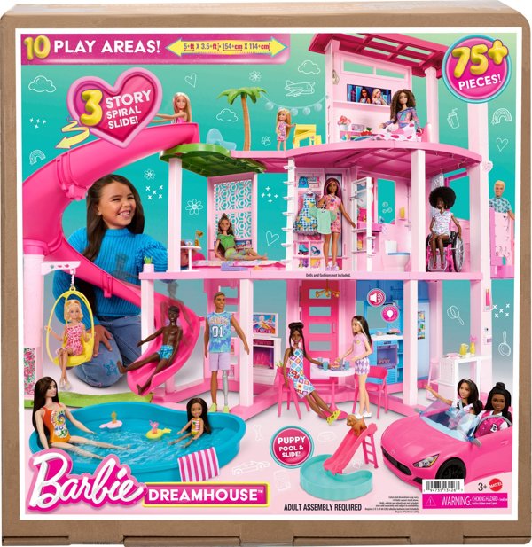 Mattel Barbie Dreamhouse Σπίτι Ονείρων (HMX10)