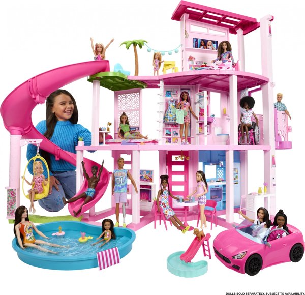 Mattel Barbie Dreamhouse Σπίτι Ονείρων (HMX10)