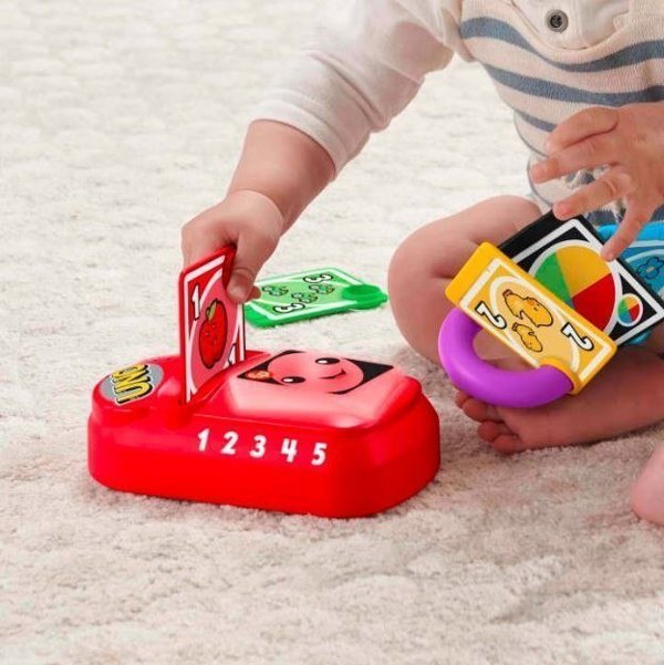 Mattel Fisher-Price Μάθε και Γέλα! Εκπαιδευτικό Uno - Διαδραστικό Παιχνίδι με Ήχους, Μουσική και Χρώματα