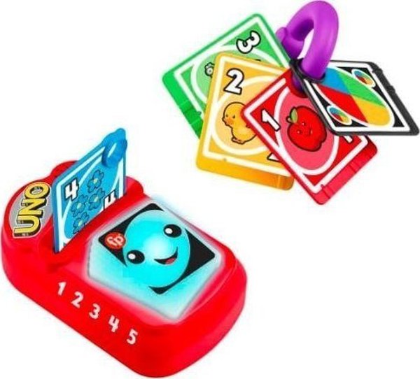 Mattel Fisher-Price Μάθε και Γέλα! Εκπαιδευτικό Uno - Διαδραστικό Παιχνίδι με Ήχους, Μουσική και Χρώματα