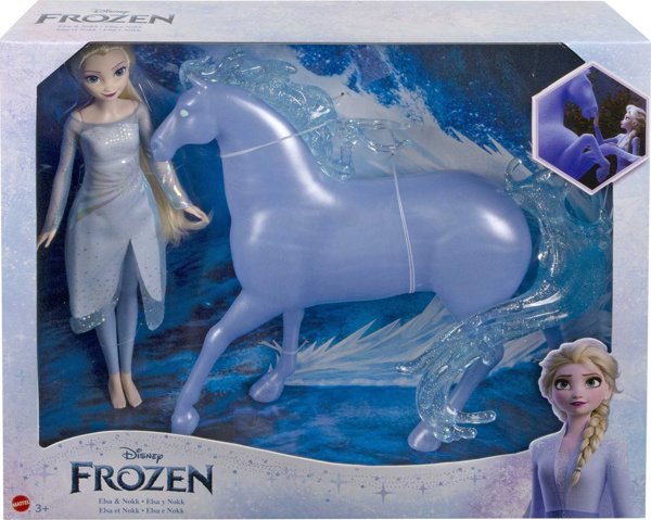 Σετ Mattel Frozen Kraina Lodu Elsa και Nokk (HLW58)