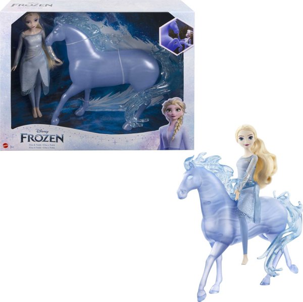 Σετ Mattel Frozen Kraina Lodu Elsa και Nokk (HLW58)