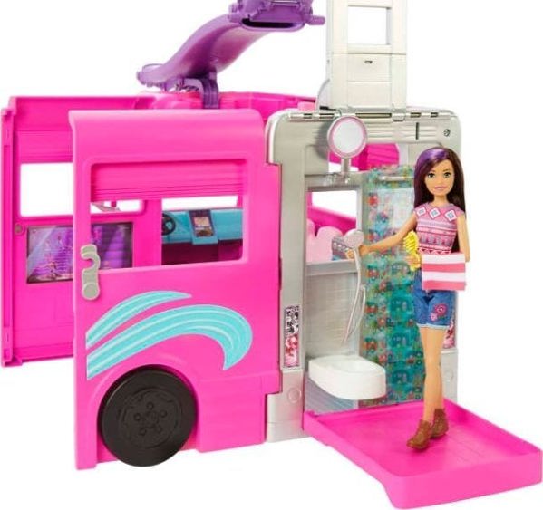 Mattel Barbie Κατασκήνωση Ονείρων DreamCamper HCD46