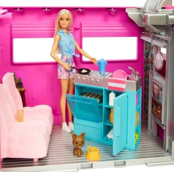 Mattel Barbie Κατασκήνωση Ονείρων DreamCamper HCD46