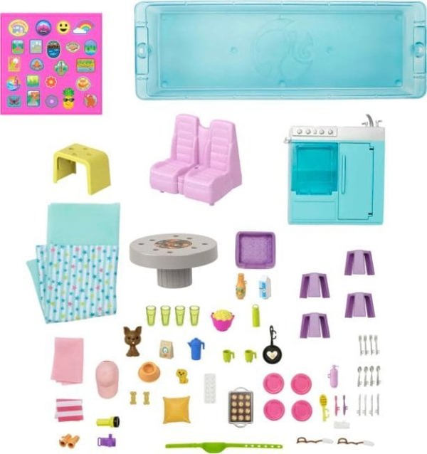 Mattel Barbie Κατασκήνωση Ονείρων DreamCamper HCD46