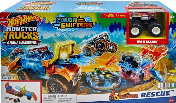 Mattel HW MT 5 ALARM NA RATUNEK ZMIANA KOLORU HPN73 PU2