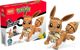 Mattel Pokémon Jumbo Eevee (GMD34) - Παιχνίδι Κατασκευής με 845 Τούβλα, 30cm