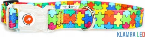 Matteo MATTEO ΠΕΡΙΛΑΙΜΙΟ ΜΕ ΠΟΡΠΗ LED PUZZLE 20mm/35-50cm