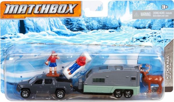 Mattel Matchbox Όχημα Με Αξεσουάρ Και Τρέιλερ - Σετ Παιχνιδιού (Τυχαία Επιλογή Σχεδίου)