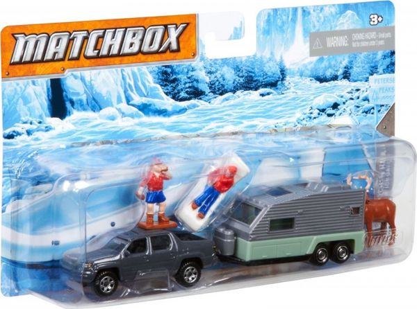 Mattel Matchbox Όχημα Με Αξεσουάρ Και Τρέιλερ - Σετ Παιχνιδιού (Τυχαία Επιλογή Σχεδίου)
