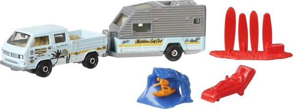 Mattel Matchbox Όχημα Με Αξεσουάρ Και Τρέιλερ - Σετ Παιχνιδιού (Τυχαία Επιλογή Σχεδίου)
