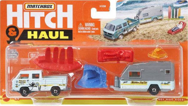 Mattel Matchbox Όχημα Με Αξεσουάρ Και Τρέιλερ - Σετ Παιχνιδιού (Τυχαία Επιλογή Σχεδίου)