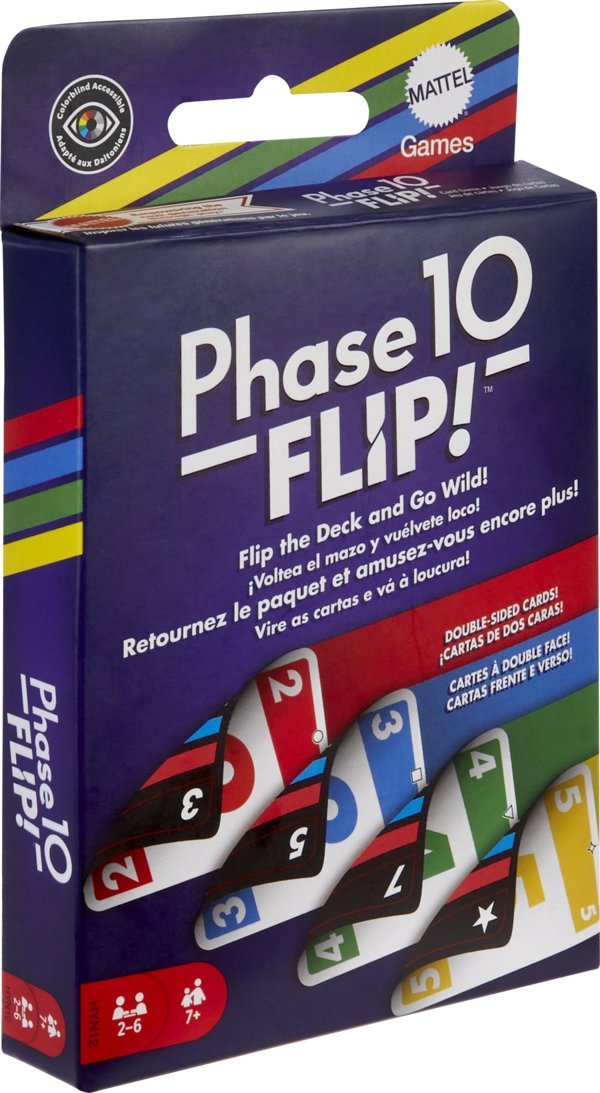 Mattel Phase 10 Flip