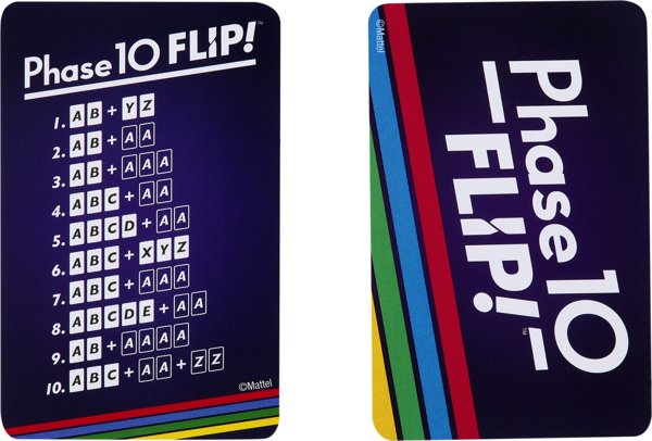 Mattel Phase 10 Flip