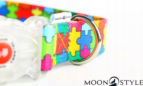 Matteo MATTEO ΠΕΡΙΛΑΙΜΙΟ ΜΕ ΠΟΡΠΗ LED PUZZLE 25mm/38-65cm