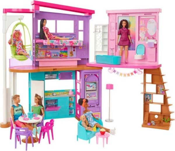 Mattel Barbie Holiday House HCD50