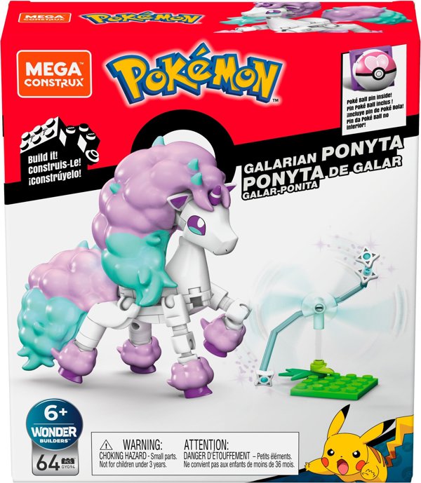 Mattel Pokemon assorted Pokemon MEGA Construx