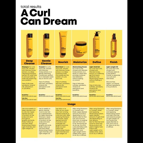 MATRIX_Total Results A Curl Can Dream gel με έμφαση στις μπούκλες και τους κυματισμούς 250ml 14005277 3474637155353