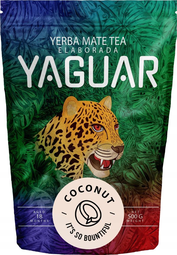 Τσάι Mate Yaguar Καρύδα, 500 γρ