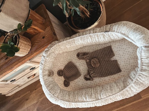 Στρωματάκι τοποθέτησης PRESTIGE MUSLIN DESIGN 80x55