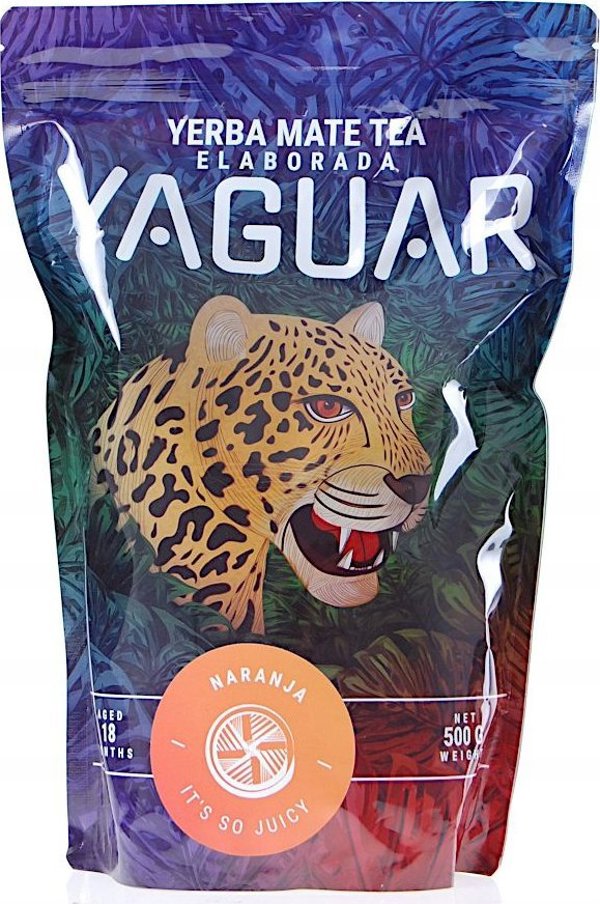 Τσάι Mate Yaguar Naranja, 500 g