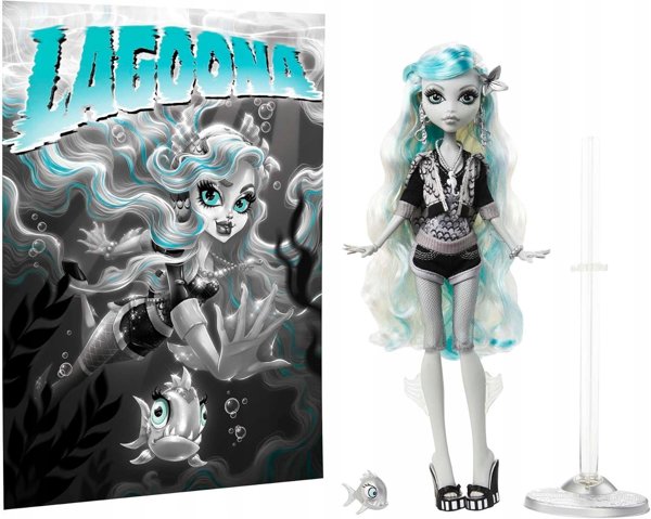 Monster High Reel Drama™ Τρομακτική Παράσταση Lagoona Blue Κούκλα HKN30