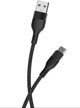 Καλώδιο USB MaxLife Maxlife καλώδιο MXUC-07 USB - USB-C 1,0 m 3A μαύρο νάιλον πρότυπο