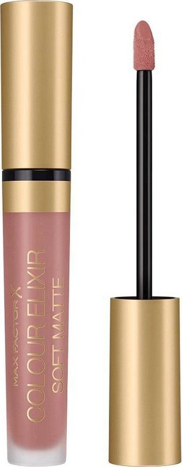 MAX FACTOR Color Elixir Soft Matte ματ υγρό κραγιόν 005 Sand Cloud 4ml 12107765 3616301265351